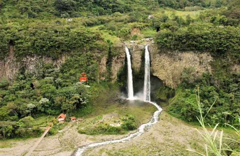 Incredible waterfall