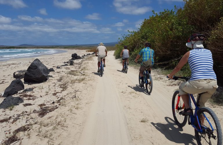 Cycling in Galapagos